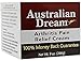Australian Dream Arthritis Pain Relief Cream - Soothing & Non-Greasy - Powerful Topical Arthritis Pain Relief - Good for Muscle Aches or Joints - 9 oz Jars (2 Pack)