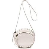 YONBEN Crossbody Bag - Women's Coin Pouch, Zippered Round Purse, Cotton Canvas with Zipper – Lightweight and Stylish