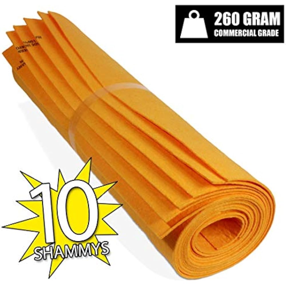 German Made Shammy. DRYING Cleaning Cloths TOWEL And CLEANING RAGS