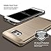 Galaxy S7 Edge Case, OBLIQ [Slim Meta][Champagne Gold] Slim Fit Premium Dual Layer Protection Case with Metallic Brush Finish Back with Shock Absorbing TPU Inner Layer for Samsung Galaxy S7 Edge