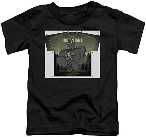 Iron Giant 1999 Animated Sci-Fi Cartoon Movie Best Friends Little Boys Tod Tee