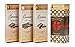 Amore di Mona Vegan Chocolate Gift: Fruit Aficionado 3Pack: Currant Chocolate, Cranberry & Cherry Caramelas. Premium Ingredients are All Natural, Non-GMO, Kosher. Gluten, Soy, Sesame, & Nut Free