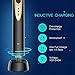 Sonic Electric Toothbrush Rechargeable Magnetic Suspension Motor & USB Wireless Charging Powerful Toothbrushes for Adult FW2081 Black by Fairywill