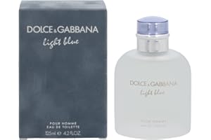 Dolce and Gabbana Eau de Toilettes Spray, Light Blue, 4.2 Fluid Ounce - 125 ml (0737052074450)