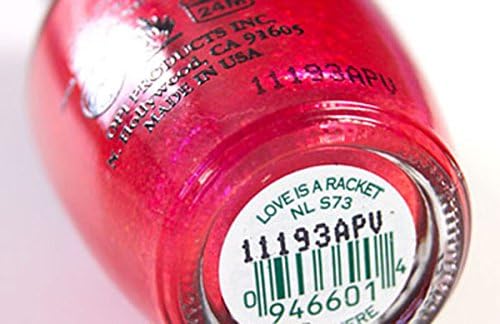 LOVE IS A RACKET NLS73 Nail Polish 0.5 fl OZ
