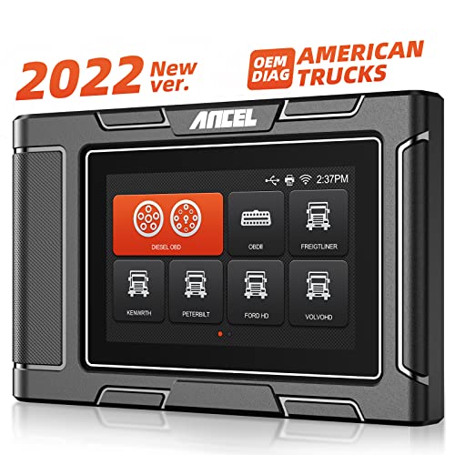 ANCEL Diesel Scan Tool HD3100, Professional OEM Level All Systems Heavy ...