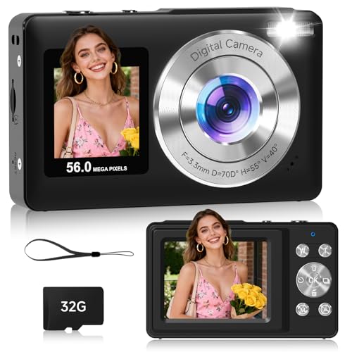 Digital Camera 56MP 16X Zoom Travel Camera