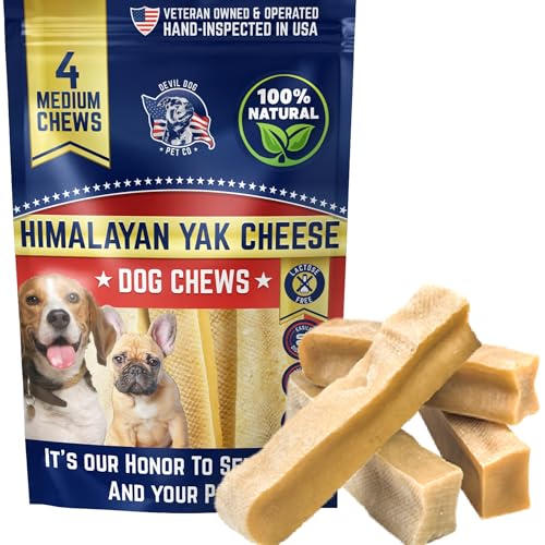 Devil Dog Pet Co Yak Chews Medium Dogs