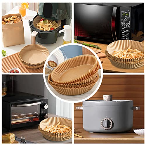 LANARP 350 Pcs 6.3 Inch Air Fryer Disposable Paper Liner Nonstick