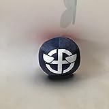 QXXKJDF 7.9-inch 3.9-inch Country Ball Plush