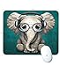 Mabel D. Silva Cool Funny Elephant Mouse Pad Game Office Thicker Mouse Pad Decorated Mouse Pad
