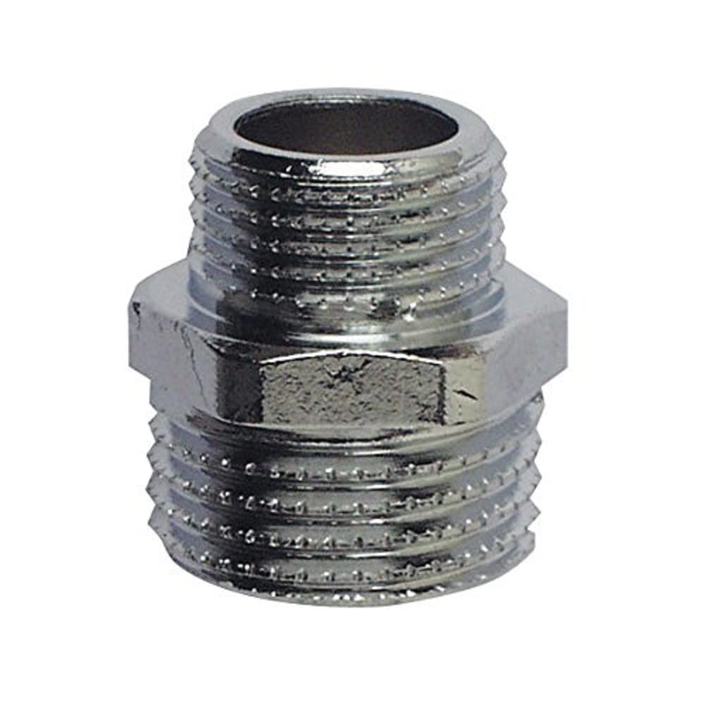 CORNAT TEC386410 Reduc. Double 1/2x3/8, Red.Double Nipple, 1/2 Zoll Aussengewinde x 3/8 Zoll Aussengewinde