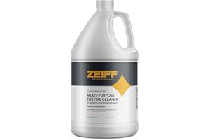 Zeiff Pro-Grade Multi-Purpose Probiotic Enzyme Cleaner - Pet Stain and Odor Remover, Drain Cleaner - Powerful Cleaning & Odor Eliminating Formula For Professional & Home Surfaces - 1 Gallon