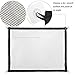 EXPAWLORER Dog Safety Magic Gate - Black Mesh Foldable Portable Anywhere Installed Isolation for Small Pets