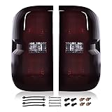 GRAND ORANGE Tail Lights Compatible with Chevy