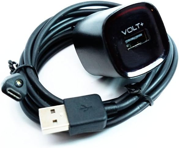 VOLT Quick Charge 2.1A Heavy Duty Plug-in Car Works for BLU Dash L4 3G Vehicle Charger! (5FT Coiled Cord)