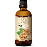 AROMATIKA Walnut Oil 3.4 fl oz - Juglans Regia Seed Oil - USA - 100% Pure - Intensive for Face Care - Body - Hair - Skin - Na