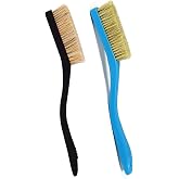 TWO STONES Climbing &amp; Bouldering Brush with Natural Firm Boar's Hair Bristles and Durable Handle, Climbing Chalk Brush Designed for Ultimate Performance on Climbing Wall Indoor or Outdoor