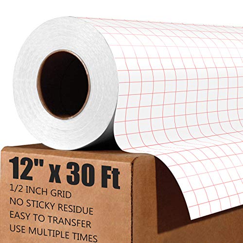 Lya Vinyl Transfer Tape for Vinyl, 30Ft Transfer Paper Roll for
