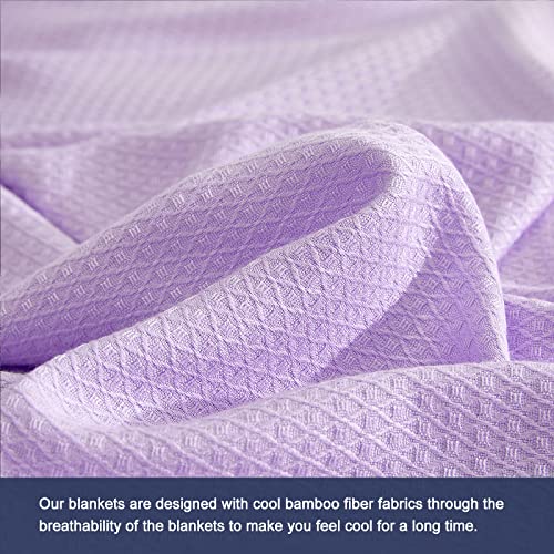 DANGTOP Cooling Blankets, Bamboo Blanket for AllSeason, Cooling