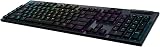 Logitech G915 Lightspeed Wireless Mechanical Keyboard UK QWERTY Black