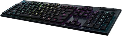 Logitech G915 Lightspeed Wireless Mechanical Keyboard UK QWERTY Black