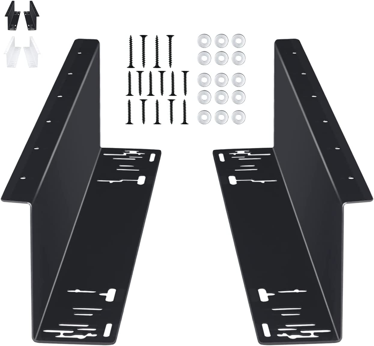 Tera Cash Drawer Bracket Frame Cash Register Cash Till Easy Installation Robust Metal Steel Bracket with Screws Fits Most Cash Drawers