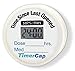 TimerCap Stopwatch Pill Organizer Case for Daily Medicine Planner (2 Pack - 1 Wide Mouth & 1 Standard Size) CRC