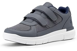 FitVille Diabetic Shoes for Men Extra Wide Width, Mens Diabetic Shoes for Neuropathy, Swollen Feet, Pain Relief with Adjustable Straps