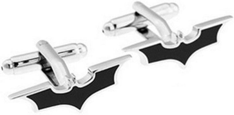 albetro Batman Black Metal Cuff Links for Men