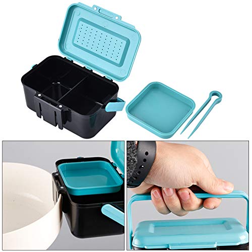 Tragbare Fischköder Box Angehen Box Kunststoff Wasserdichte Wobbler Köder Tragetasche Wurm Angelgerät Angelbox Fishing… – Bild 5