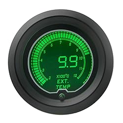 LEVANLIGHT Black 7 Color LED 1200 ℃ Pyrometer