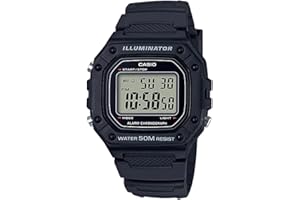 Casio W218H Series | Men’s Digital Watch | 50M WR | 1/100 Second Stopwatch | 100 SEC Chronograph | LED Backlight | Countdown Timer | Daily Alarm | Hourly Time Signal | 7 Year Battery