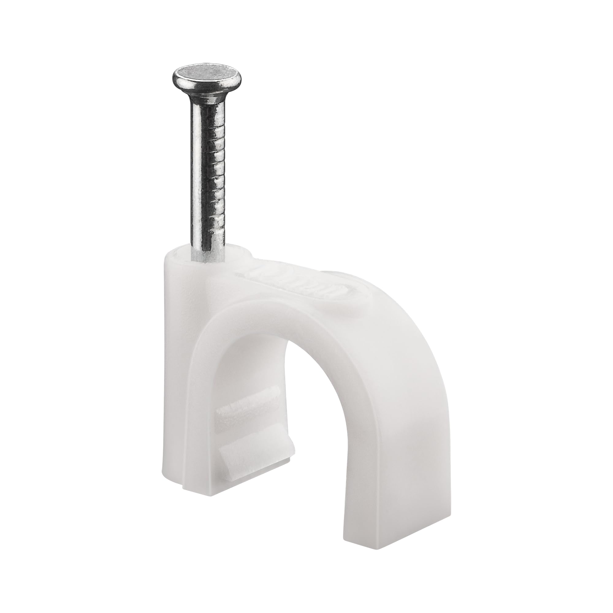 Goobay 17082 Cable clip white - max. cable diameter: 10.0 mm