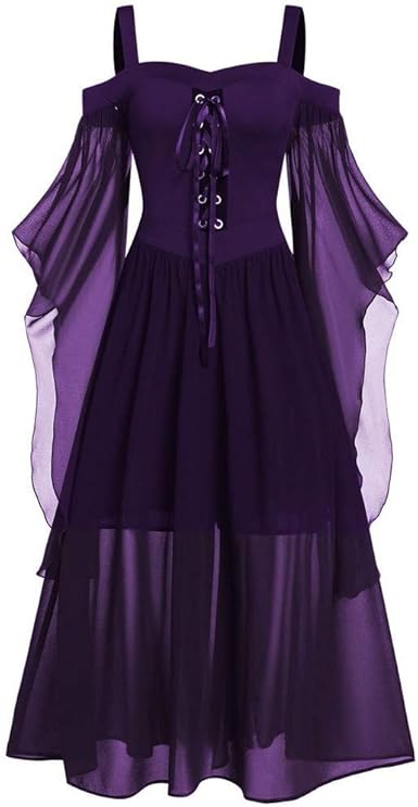 dark purple plus size dress
