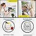 JYDDOR Reusable Silicone Food Storage Bag (5pk) + Bonus reuseable Mesh Produce Bags - Reusable Sandwich bags| Ziplock for freezer | Zip Top Silicon Containers for Lunch Snack Fruit veggie