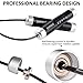 Jumtent Jump Rope with Adjustable Speed Cable & Aluminum Handles - Skipping Rope for Fitness Workouts, Jumping Exercise, Skipping and Boxing