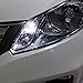 Super Bright Xenon White 360° 5SMD 168 194 2825 Car LED Bulbs Light Lamp (pack of 2)