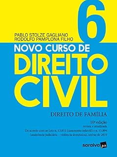 Livro Novo Curso de Direito Civil Vol 6 - Direito de Família - 10ª Ed. 2020