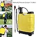 Binxin 5-Gallon 20L Knapsack Hand Piston Pump Lawn Garden Farm Sprayers Backpack Garden Sprayer (US STOCK)