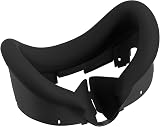 Baomaeyea VR Silicone Cover Eye Pad for Meta Quest 3, Sweatproof Lightproof view 3