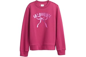 GAP girls Logo Crewneck Sweatshirt