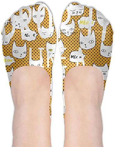 Drop It Like A Squat Women No Show Sock Non Slip Boat Stockings