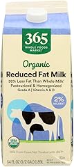 365 by Whole Foods Market, Organic Reduced Fat 2% Milk, 64 fl oz