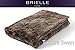 Brielle Home Nesting Faux Fur Warm & Stylish Soft Luxurious Reversible Throw, Tundra Swan