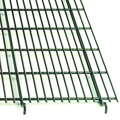 Pro Select Floor Grates for Black Cages - Durable and Versatile Grates to Keep Pets Elevated in ProSelect Wire Crates - Medium/Large, Black