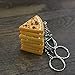 Pizza Pendant Key Chain - CINRA 10pcs Pizza Pendant Key Chain Keyring Key Holder Key Buckle Purse Bag Charm Key Jewelry Chic Accessories Ornaments