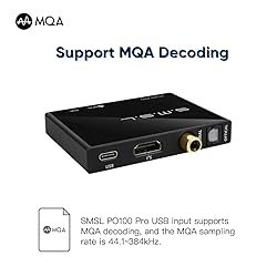 SMSL PO100 PRO MQA DDC XMOS XU316 Digital to Analog