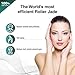 LifeTurquoise 3 in 1 Facial Jade Roller | Face Roller Massager, Silicone Cleansing Brush, and Face Suction Cup for Cupping Therapy – Authentic Himalyan Jade Stone – Reduces Puffiness and Fine Wrinkles