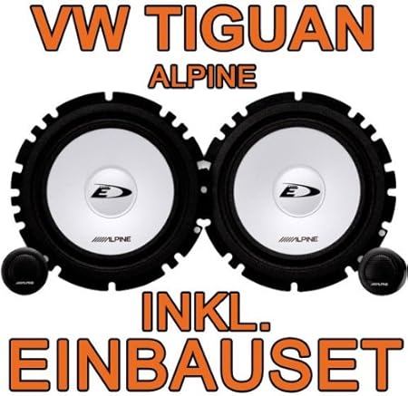 VW Tiguan - Lautsprecher hinten - Alpine SXE 1750S Komposystem